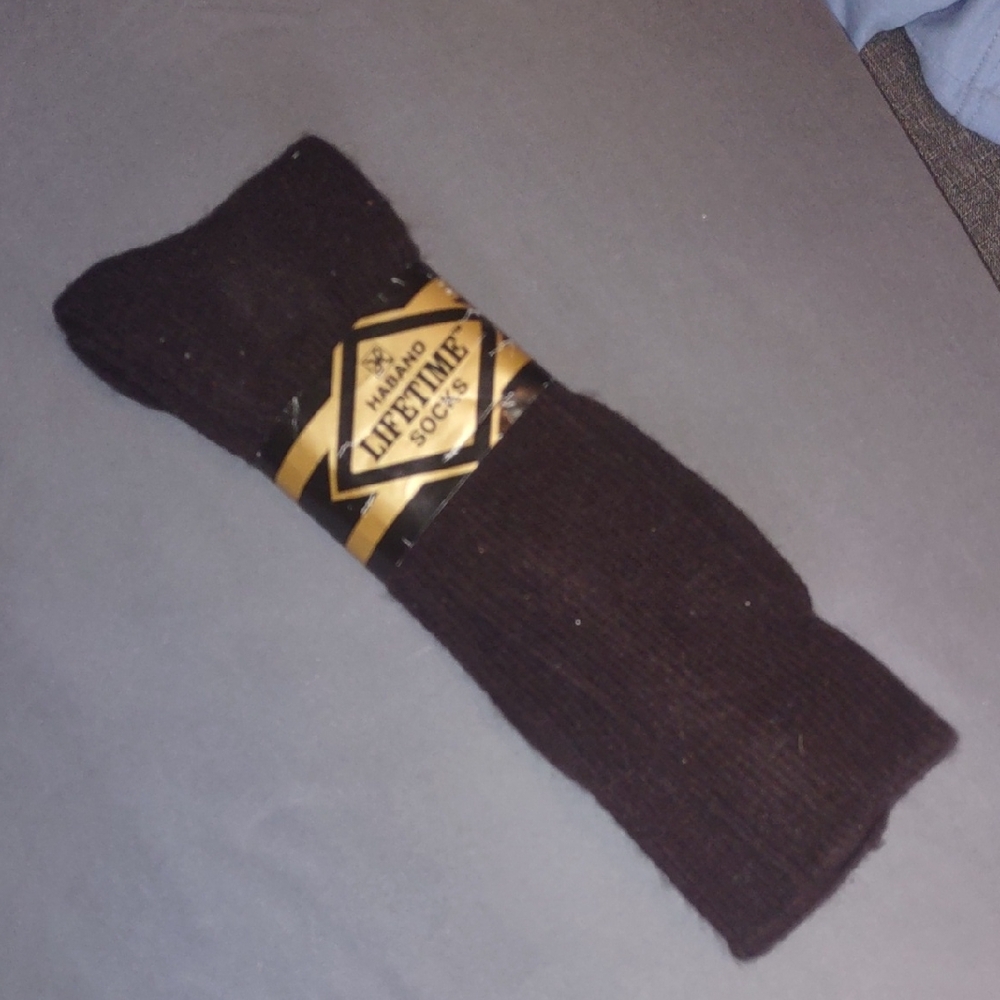 Haband Lifetime Socks in Rich Brown